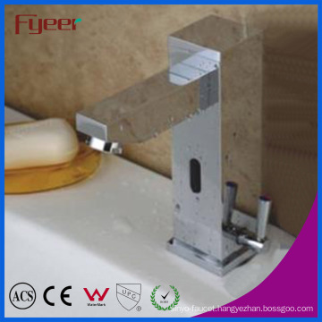 Fyee Cold Hot Water Automatic Motion Sensor Basin Faucet